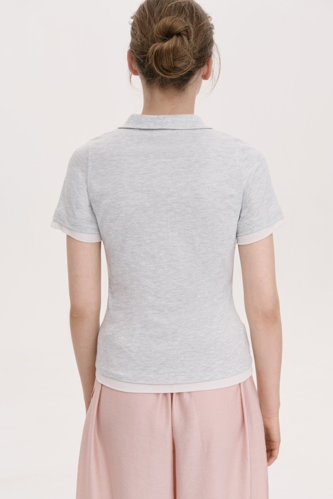 КЛАСИЧНА ФУТБОЛКА-ПОЛО  1271 зображення 2